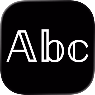 Kibik font keyboard app icon